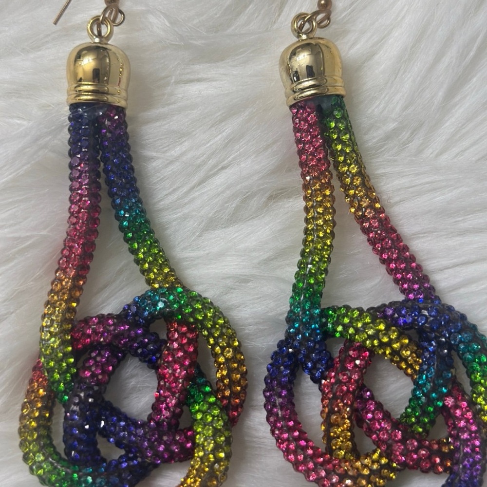 Colorful Statement Earrings